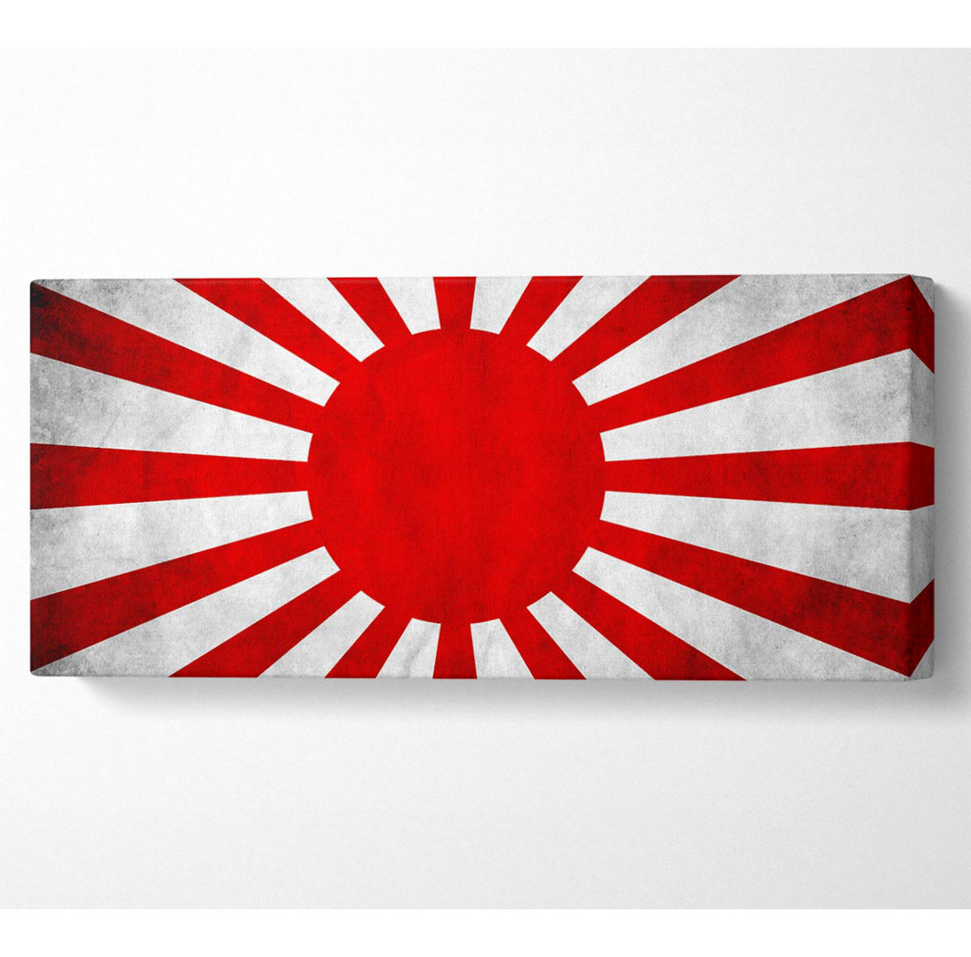 Japanische Kriegsflagge Panoramaleinwand