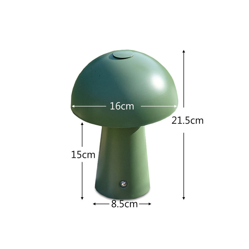Deira Metal Table Lamp, Green