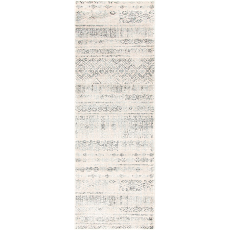 Ianmichael Chevron Indoor Rug, Runner 2'2" x 6'1"