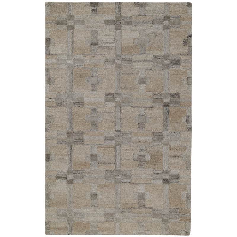 Tapis d'intérieur en polyester touffeté Assente, 5 pi x 8 pi