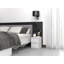 Taahir 2-Drawer Bedside Table 30 cm White