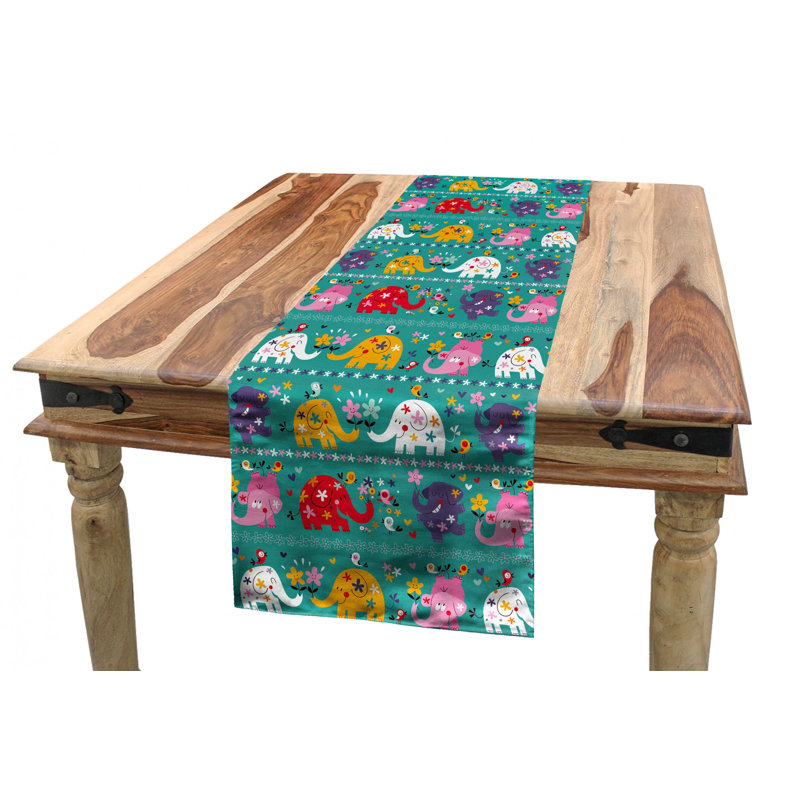 Floral Table Runner, 72" x 16"