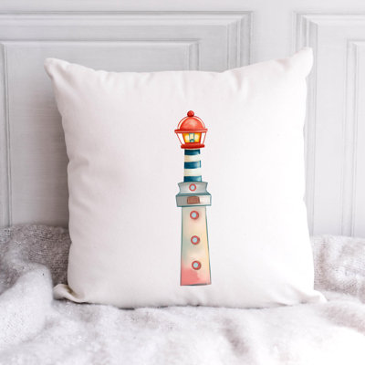 Nautical Sea Life_266 - Coussin décoratif en polyester