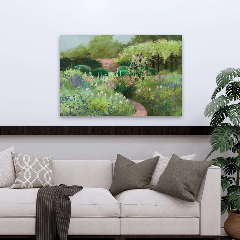 Garden Path Garden Garden Garden Path, 48" H x 32" W