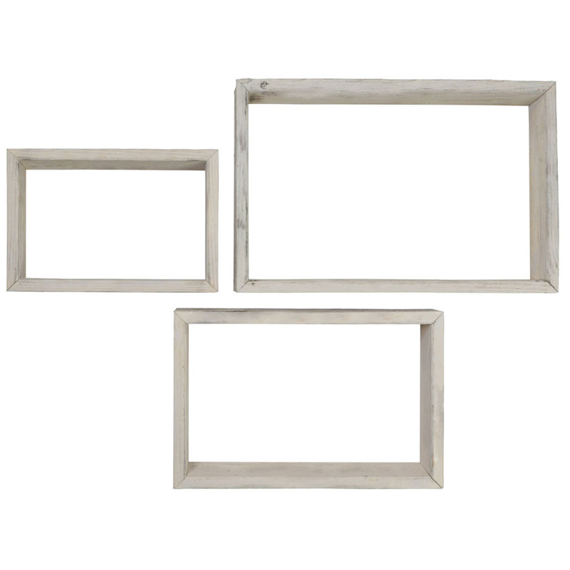 Cube Shelf with Adjustable Shelves, Chalk Dust White