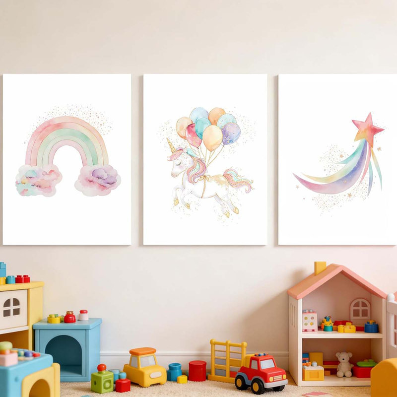 3 Piece Wrapped Canvas Print