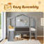 Twin Size Loft Bed With Ladder And Slide-400125551