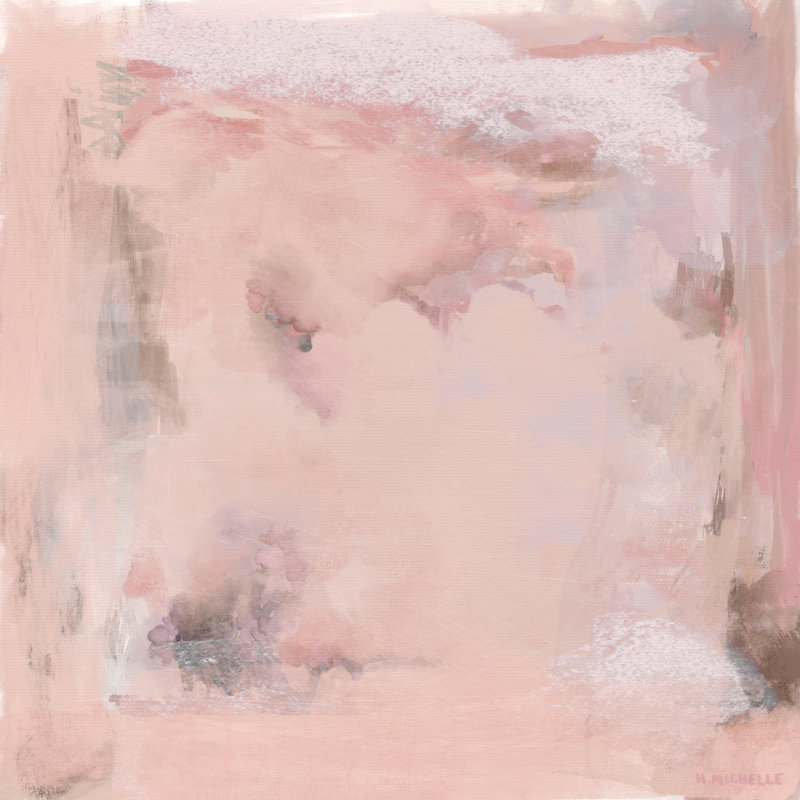 «Benzion Seafoam On Canvas» par Hayley Michelle, reproduction, H 12 po x l 12 po