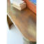 Console ovale en laiton Kalalou