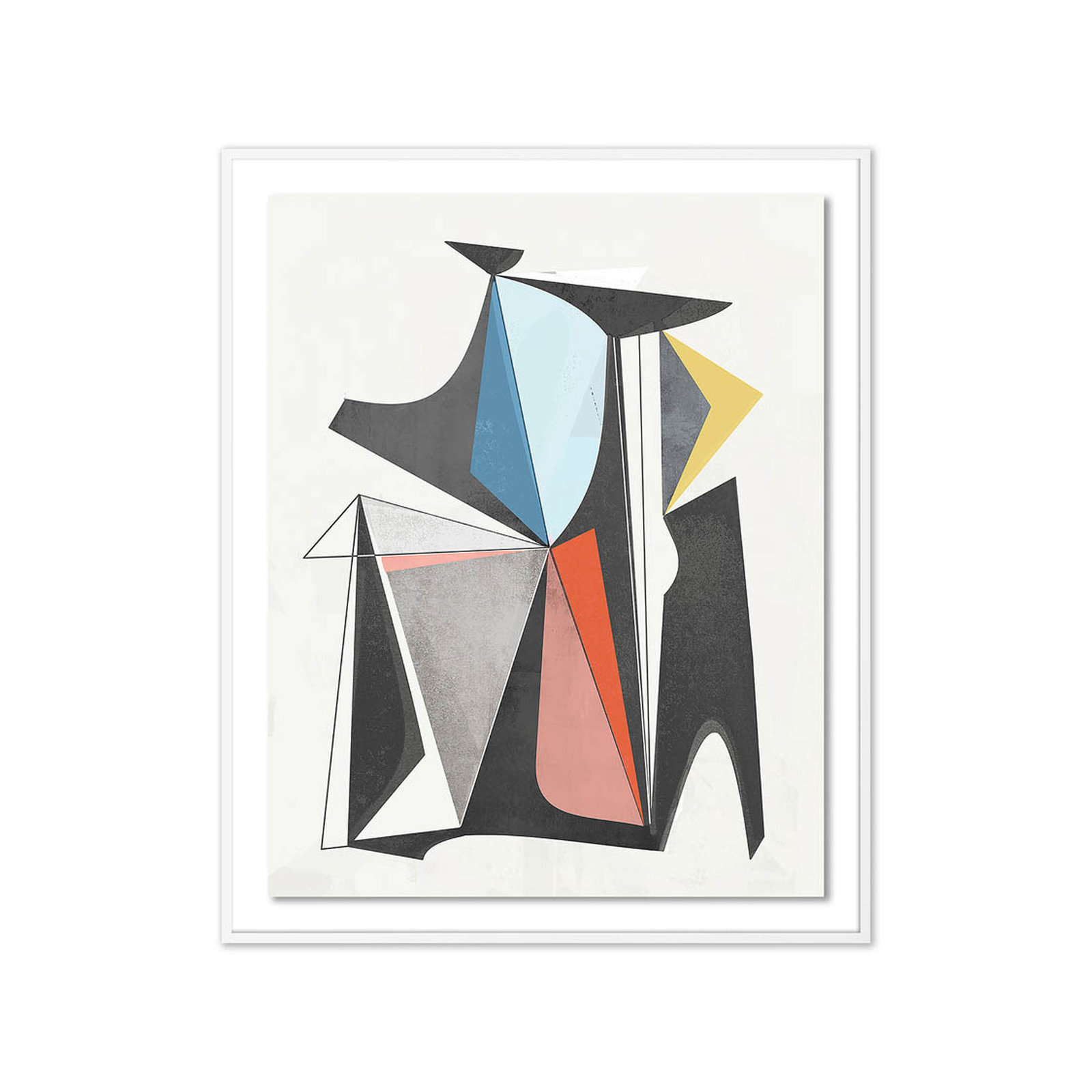 M7V2 by Bangbouh Studio, 60" H x 49" W x 2.5" D, White