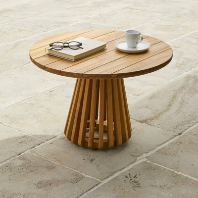 Hopley Round Outdoor Coffee Table - 60 cm W 60 cm D
