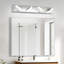 Éclairage pour meuble-lavabo à DEL Macfadden, haute transmittance et intensité variable avec rotation à 270 °-675471637-680680558
