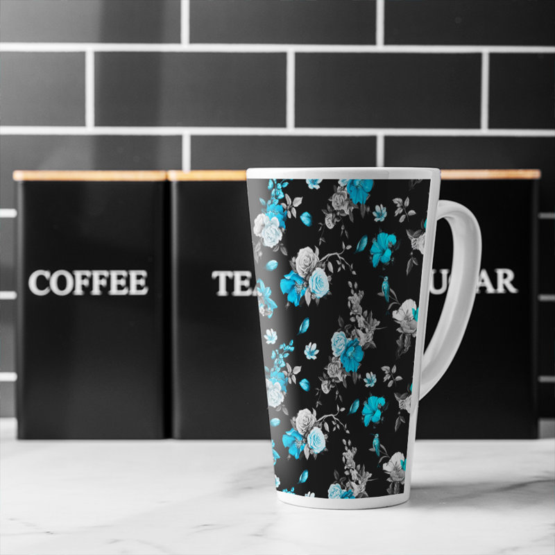 Roses Latte Mug