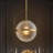 Gridora 1-Light Modern Glass Globe Pendant-2100141761