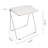 Folding Table Folding Chair Set, Foldable Table Foldable Clear Chair-100483527