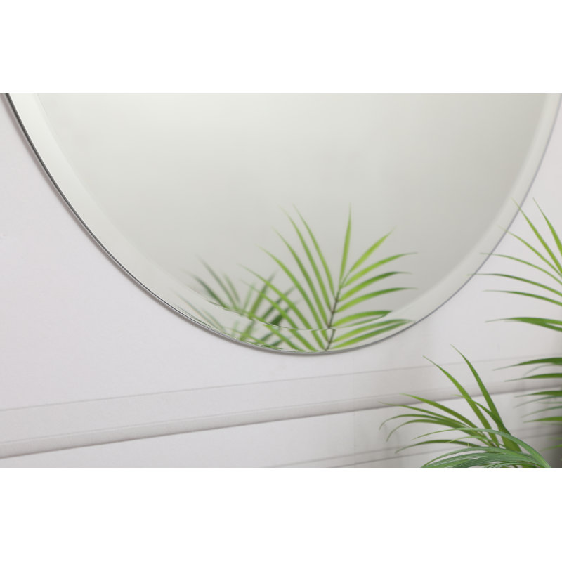 Caimen Mirror, 28" H x 28" W
