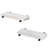 Abedallah 2 Piece Pine Floating Shelf