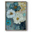 Blue Denim Garden II, reproduction encadrée - bois massif-652980824
