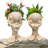 Ancient Alien 2 Piece Sister Zoe and Brother Roswell Muggly's Statue Set