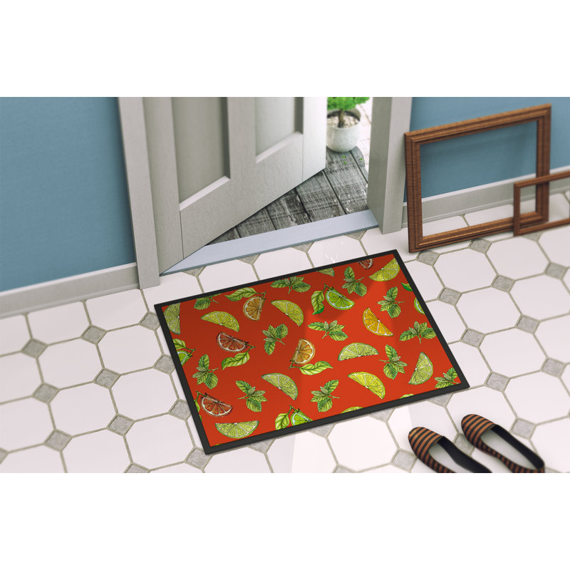 Rug, Red, Rectangle 1'6" x 2'3"