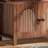 70.8-Inch Walnut-Colored Farmhouse-Style Arched Coat Rack With Hooks, Cabinet Door Stool, Multi-Functional Storage For Entryway And Hallway.