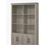 Bibliothèque l 47 "avec portes d'armoire