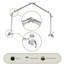 Tringle à rideaux simple ajustable 48 po Nailsworth-119114632-33061172