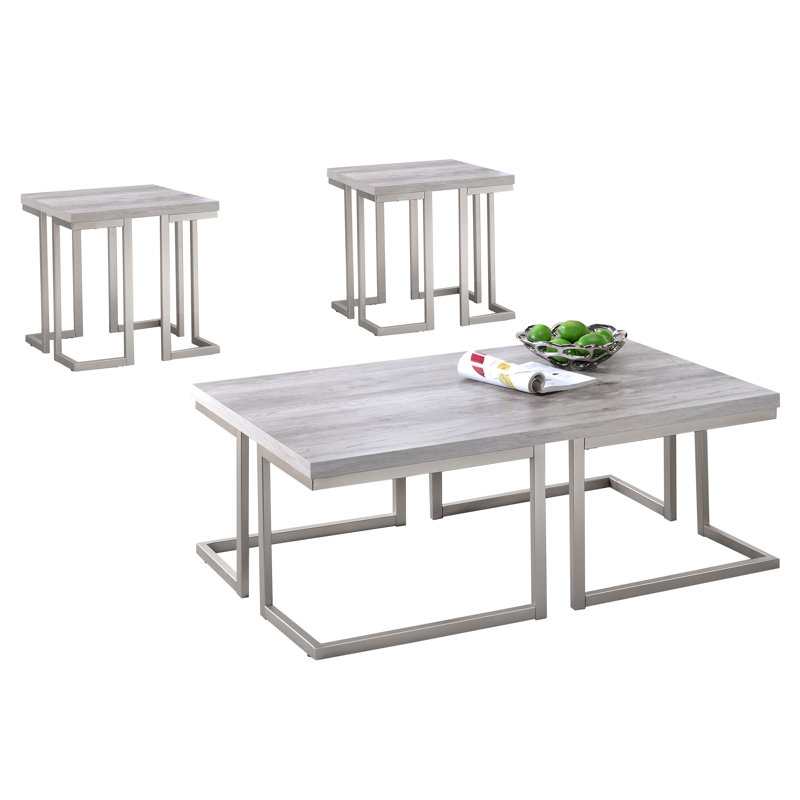 Ensemble de tables basses 3 pièces Nooralam