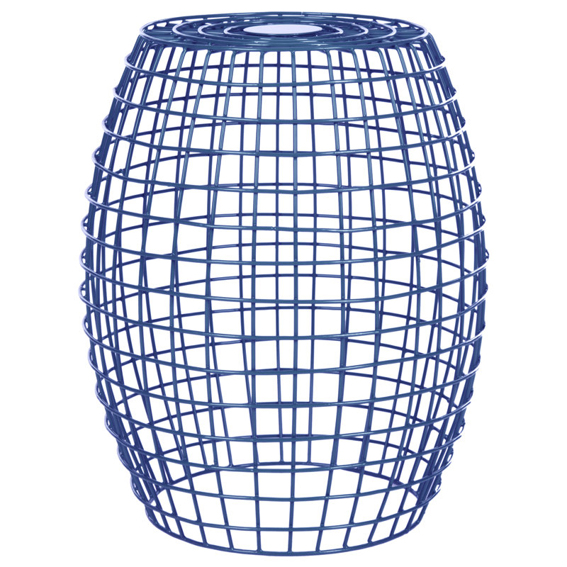tabouret de jardin grid Vanbuskirk, Bleu foncé