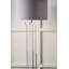 Aidric 143cm Nickel Traditional Floor Lamp