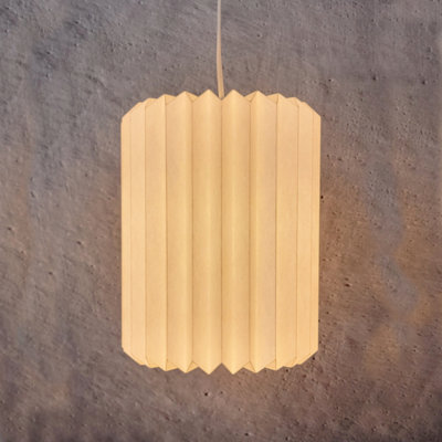 11'' H x 8.5'' W Paper Drum Pendant Shade