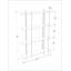 Moss 4-Tier Modern Bookcase Bookshelf Shelving Unit-86532109-86532108