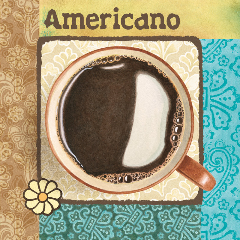 Americano by Beth Grove - Wrapped Canvas Print, 76cm H x 76cm W