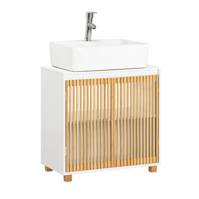 Lalik 60Cm Single Bathroom Vanity Base only in White