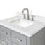 Ensemble de meuble-lavabo mural simple 31 po Macolm-217524697-217524698