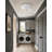 Lembrick Fabric Flush Mount-2090576878