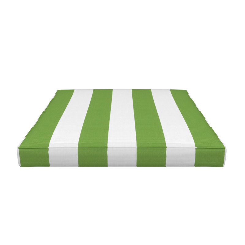 Sunbrella® Outdoor Ottoman Seat Cushion, 20" W x 22" D, Refuge Garden