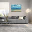 «Summerset Voiliers» par Paul Brent, verre acrylique Wal Art-372507130