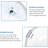 19"X16" Oval Undermount Ceramic Lavatory Sink - Pure White Bathroom Basin With Overflow, Low Absorption, Acid Resistance, Scratch Surface Easy To Maintain And Clean