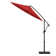 Wetumka 118" Cantilever Umbrella with Base included, Outdoor Offset Umbrella with Weighted Base for Patio Garden Backyard