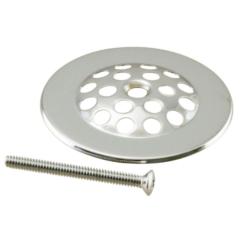 2-7/8" Beehive Style Bathtub Strainer Drain Cover, Polished Nickel