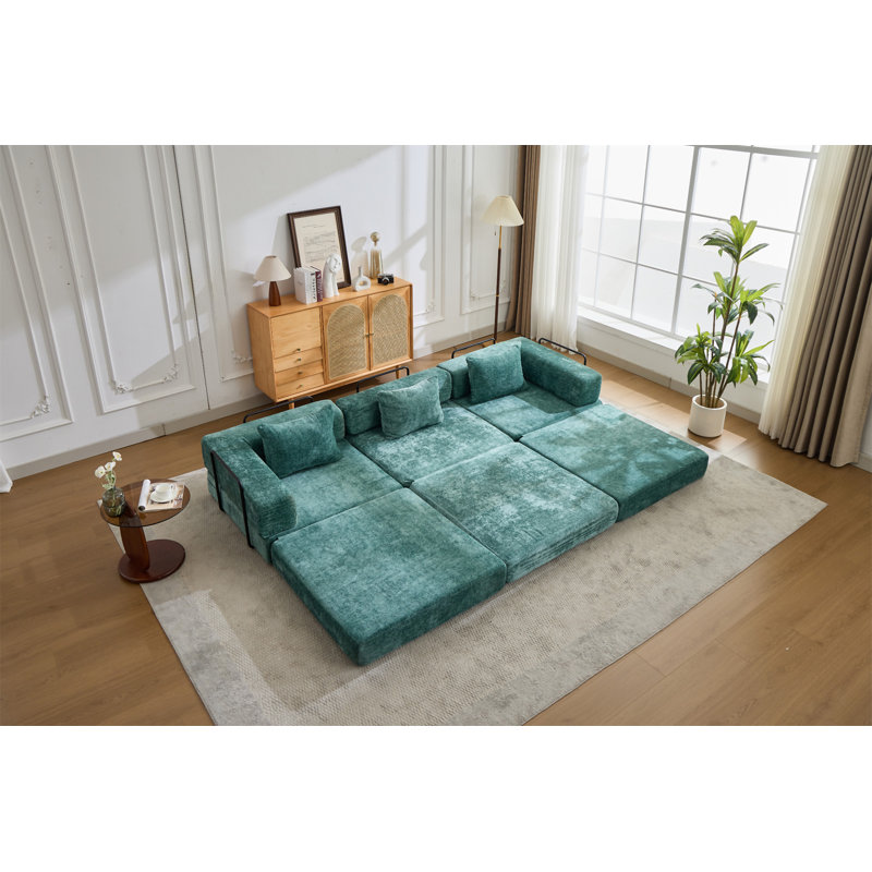 Canapé à compression, Vert foncé