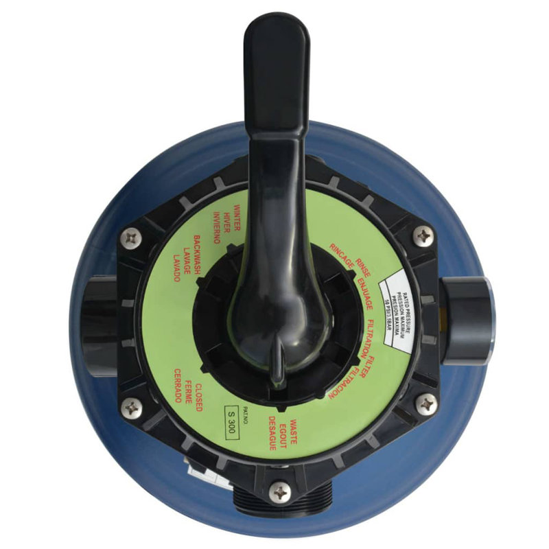 Hathulf Pool Sand Filter with 6 Position Valve