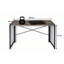 Table pliante Zynix | Design chêne gris