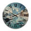 Antartica Chilling Abstraction An II - Winter Landscape Oversized Wood Wall Clock-1096270253