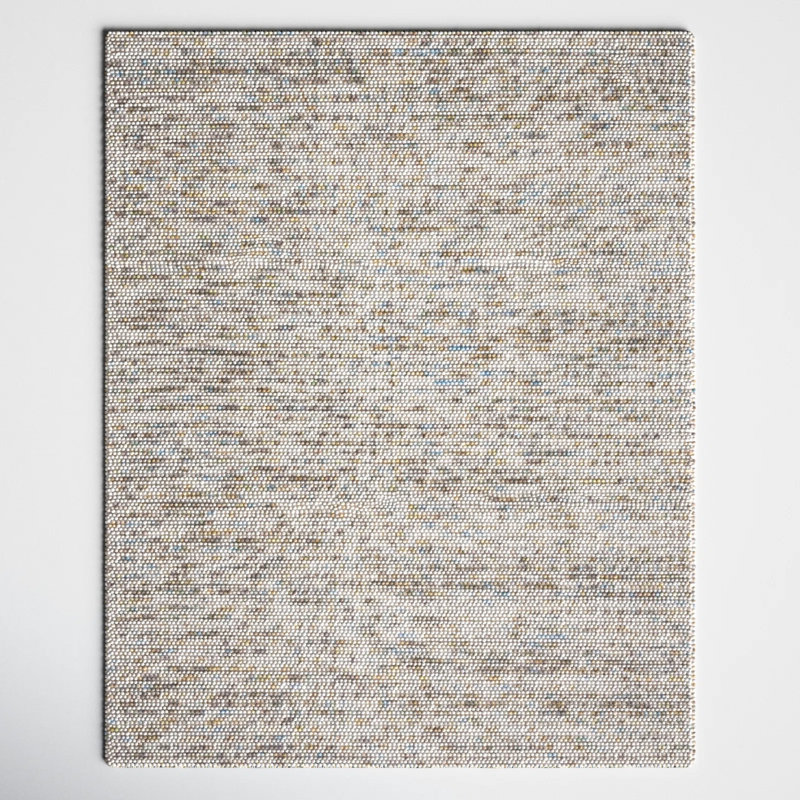 Elle Area Rug in Ivory/Brown/Blue, Rectangle 10' x 14'