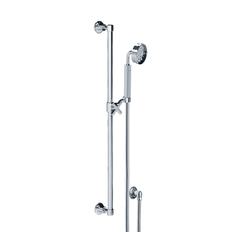 Robinet de baignoire et douche Fleetwood, Nickel brossé