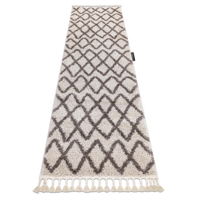 Runner Geometric Area Rug