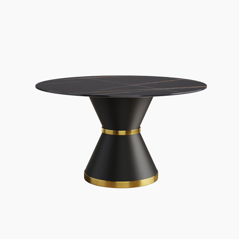 Table de salle à manger Modern, L 53,15 po x L 53,15 po