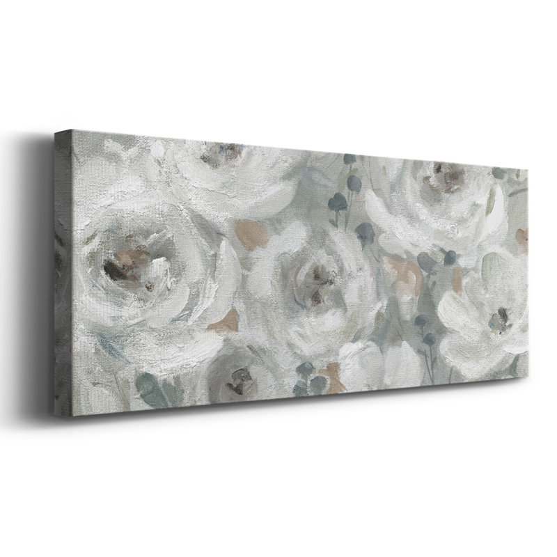 Symphonie neutre sur toile, H 12 po x l 30 po x P 1,5 po